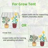 Simple Deluxe Elastic Trellis Netting for 4x4', Heavy Duty Elastic