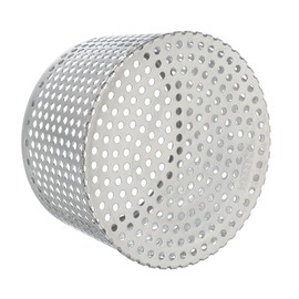 PATIKIL Gutter Guard Filter 6.3"-5.5", PVC Termination Cap Mesh Screen Roof Vent Cover Stainless Steel Conical Exhaust Pipe Cover Downspout Guard Filter Strainer for Downspout