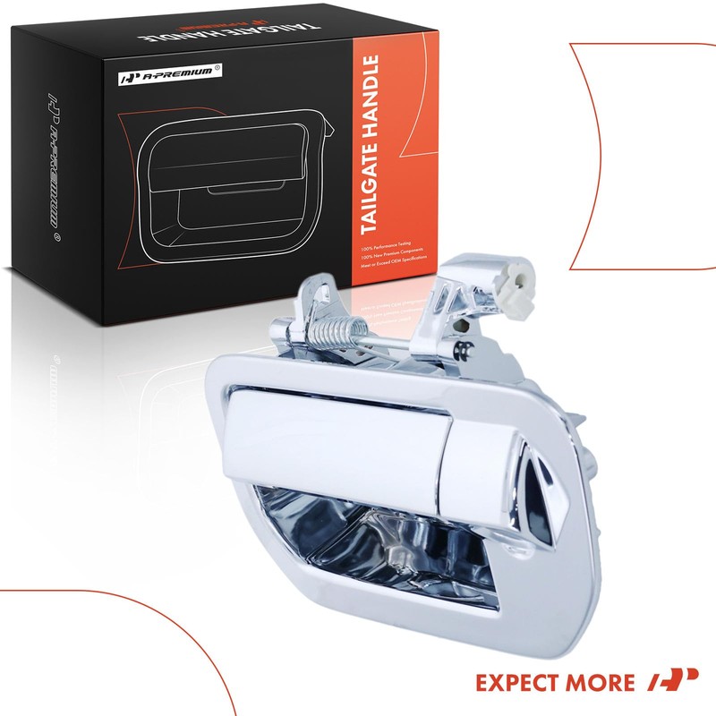 A-Premium Tailgate Handle Liftgate Latch Handle with Camera Hole Compatible