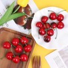 20Pcs Red Artificial Cherries,Fake Cherries,Fake Fruit Decor Simulation Cherry Model