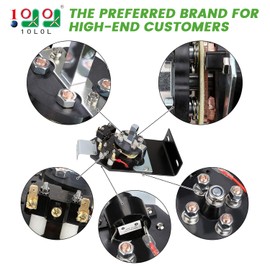 10L0L Golf Cart Forward Reverse Switch Assembly for EZGO 2-Cycle Gas 1983-1986,Electric 1977-1985, F&R Switch Replace OEM# 26326-G01