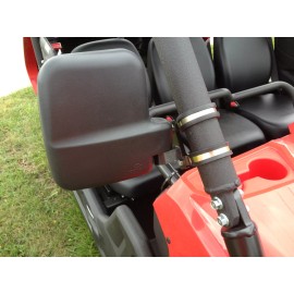 Maverick Advantage Side View Mirror Set for Yamaha Viking UTV, Heavy Duty, Large Size