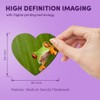 1 x Heart MDF Magnets - Green Frog Nature Frogs