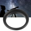 Telescope Adapter Ring, 1pc Black M48mm-M42mm Adapter Ring Aluminum Alloy