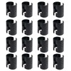 Wire Shelf Clips Shelving Sleeves - 32 Pack Shelf Lock