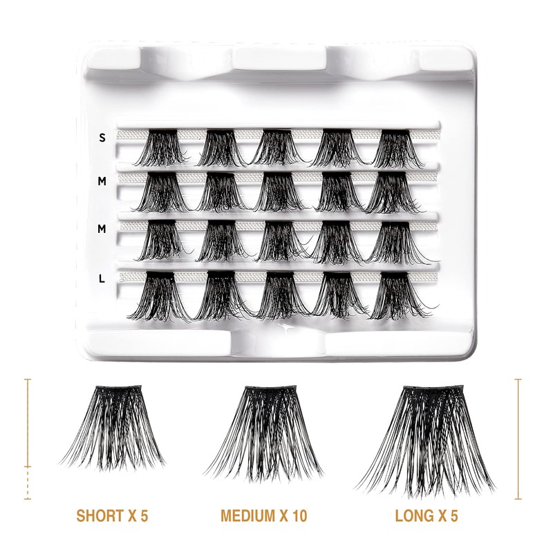 i•ENVY DIY Eyelash Extension 3D Extended - Featherlight Synthetic Reusable