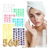 560pzs Mascarillas Estrella Acne