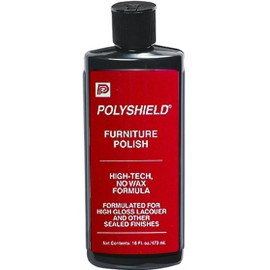 Polyshield Furniture Polish for Finished Furniture and Pianos (16oz bottle)