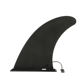 1 Piece Surfboard Fin Clip, Inflatable Paddle Board Adapter, Paddle Board Accessories, Removable Universal Tail Fin, Quick Release Clip, Adjustable Replacement Paddle Shaft (Black)