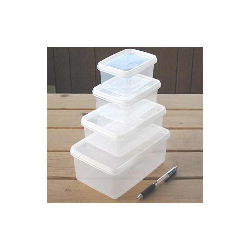 Nagao S-22 Storage Container, Square Shape, Polypropylene, 27.5 fl oz