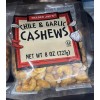 Trader Joes Chile & Garlic Cashews Nuts 8oz Resealable Bag