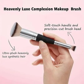 Foundation Makeup Brush, Double Ended Makeup Brushes for Blending Liquid Powder, Concealer Cream, Cosmetic Accessories for Women, Christmas, Christmas Gift