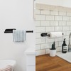 YeeBeny Black Paper Towel Holder Kitchen Roll Holder, Paper Towel