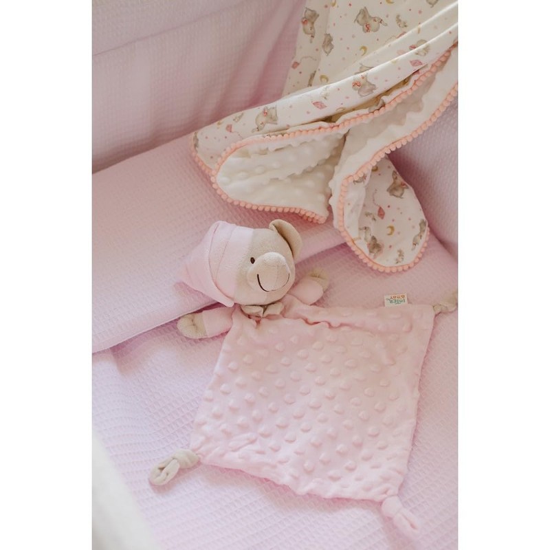 Baby Bubble Blanket Elephant Blue