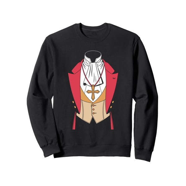 Lazy Halloween Costume Dracula Tuxedo Aspiring Vampires Sweatshirt