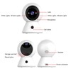 Indoor Security Camera 1080p HD 5GHz 2.4GHz 360° Pan Tilt