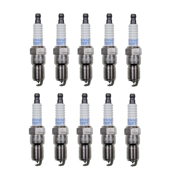 Denso Set of 10 Gap 0.040 Spark Plugs Denso For