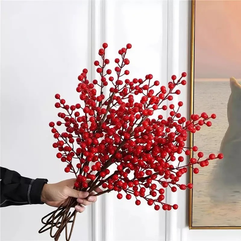 Wj Adorno Navideño Con Forma De Pico De Acebo Y
