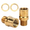 RISK Bike Pedal Extender Titanium Alloy Bicycle Pedal Extended Spindle