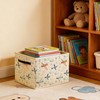 OTOUO Airplane Storage Bin, Toy Book Clothes Organizer, Cartoon Nursery