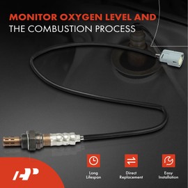 A-Premium - Sensor de oxígeno O2 compatible con Ford F-450 Super Duty/F-550 Super Duty 2017-2019, Mustang 2015-2017, E-350 Super Duty/E-450 Super Duty 2016-2019, 5.0L 6.2L 6.8L, aguas abajo