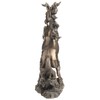 Veronese Design 11 3/4 Inch Rearing Unicorn Cold Cast Resin