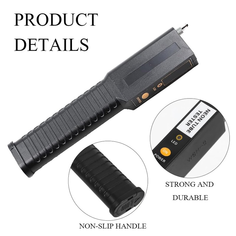 Neon Tester, Portable Handheld Neon Tube Lamp Fluorescent LED Tester