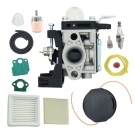 A021004601 Carburetor for Echo SRM-2620 PAS-2620 PE-2620 PPT-2620 PPF-2620 SHC-2620S HCA-2620 BRD-2620 AHS262 T262 T262X Trimmer Tune-up Kit with Air filter