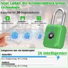 Anweller Smart Lock with Bluetooth, Fingerprint Lock, Padlock, Fingerprint, Small