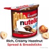 Nutella & GO! Bulk 12 Pack, Hazelnut Breadsticks,St