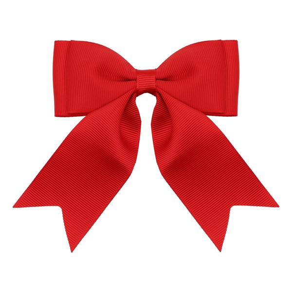 VReder Christmas Bow Red Ribbon Bow, Handmade Satin Ribbon, Decorative Bows for Christmas Tree, Gift Decoration