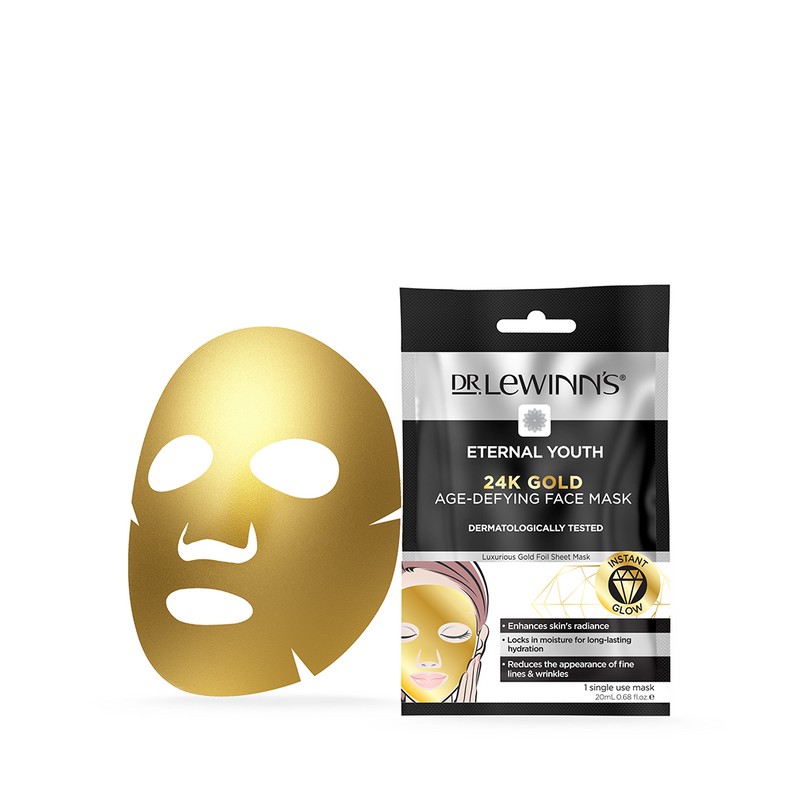Dr. LeWinn's Eternal Youth 24K Gold Age-Defying Sheet Mask 1pc