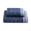 Caleffi Cotton Guest Towel, Cotton, Blue, Standard, 67595