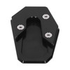 Foot Side Stand Extension Pad Plate, Convenient Durable Motorcycle Kickstand
