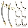 8Pcs Stainless Steel Valve Stem Extension Includes 2Pcs 7.1 inches
