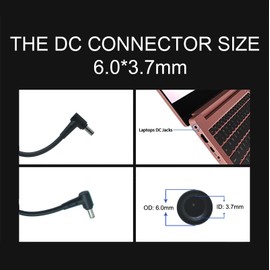 230W 19.5V 11.8A AC Adapter Charger Compatible for Asus ROG Zephyrus GM501GS GX501 GX501V GX501VI GX501VS GX502GW GX502GV GX502 GX501VI-XS75 GX501VI-XS74 ADP-230GB B Laptop Charger