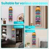 Vrurc Hat Organizer for Baseball Caps 2 Pack, Wall-Mounted Strong