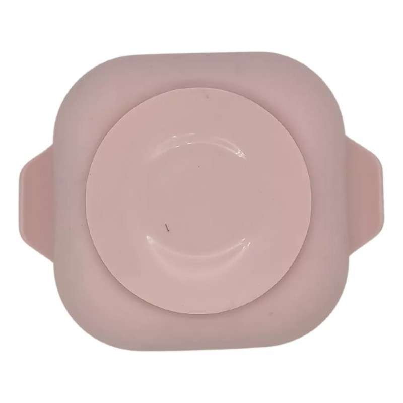 Papu Baby Plato Con Divisiones Cuadrado Papu Baby De Silicón