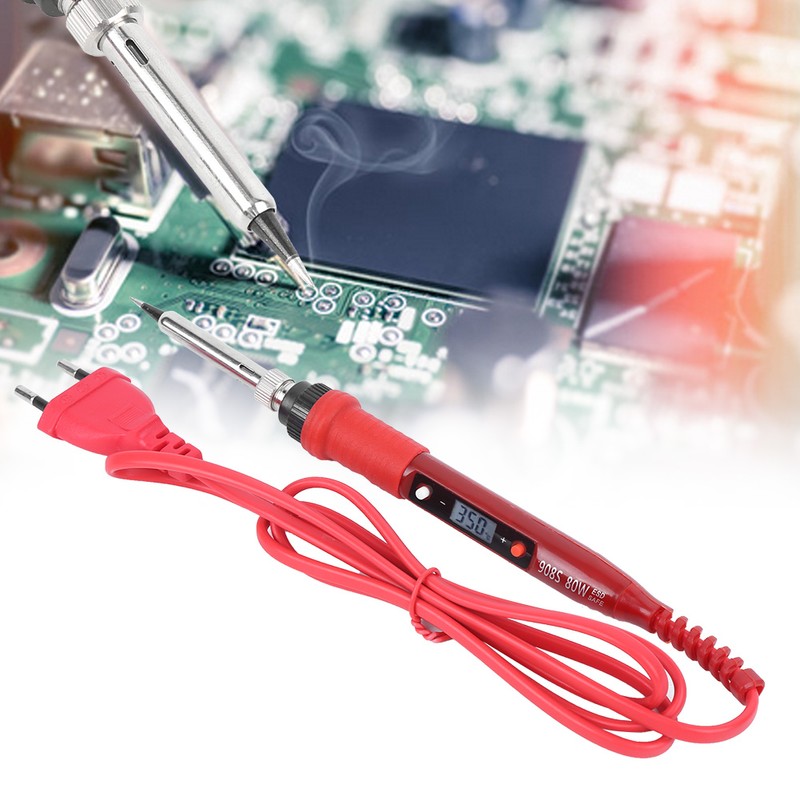 Electric Soldering Iron Digital Welding Tools LCD Display Screen Temperature