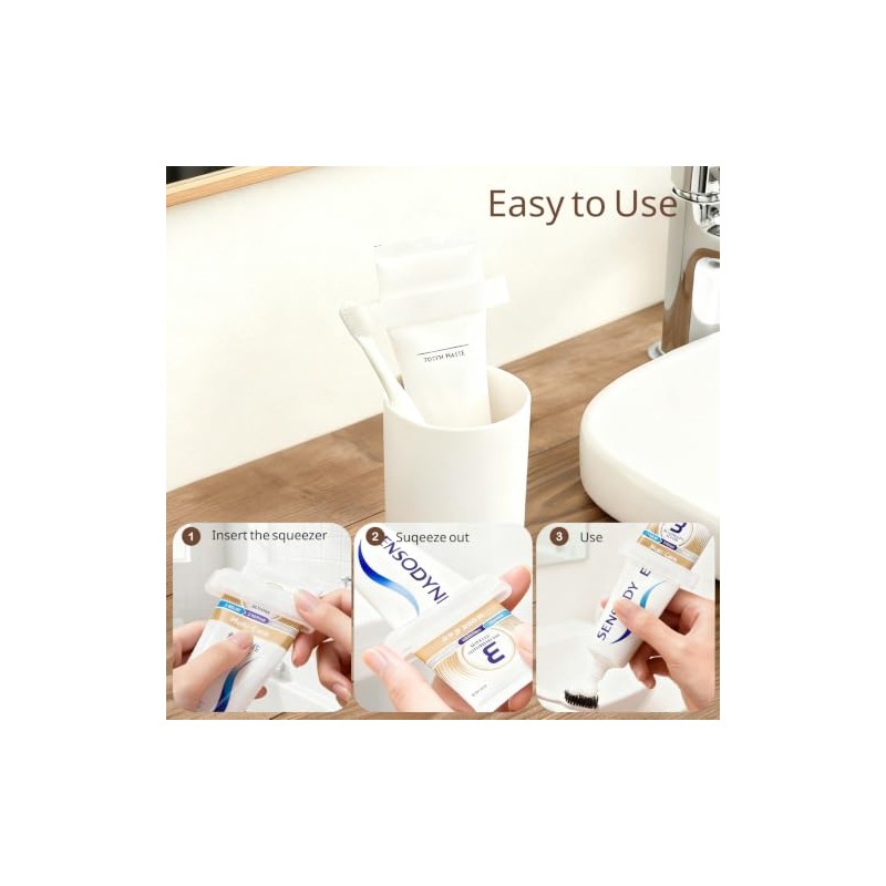 4 Pack Toothpaste Suqeezers