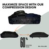 En Route CompactPro 6-Piece Black Compression Packing Cubes for Travel