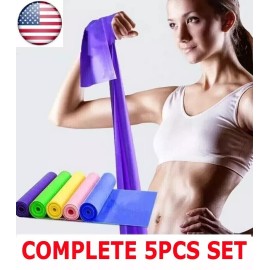 Frentaly Heavy Duty Resistance Bands (Set of 5 ) Exercise Pull up Assist Fitness Workout