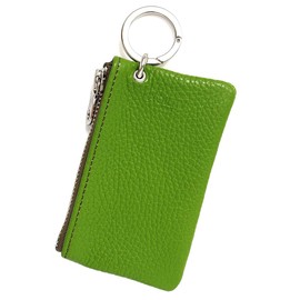 Agility affa Amulet Key Case, Coin Case, Key Ring, Coin Purse, Compact, Small, Cute, Made in Japan, green