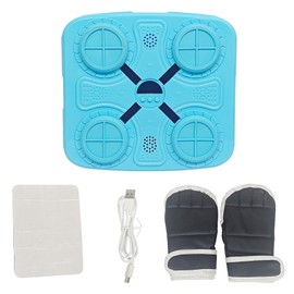 ‌Smart Music Boxing Target Bluetooth Connected Punching Trainer LED Rhythm Lights Portable Fitness Equipment for Home Gym Office Birthday Gift