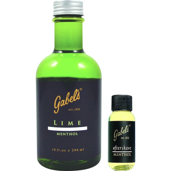 Gabel’s Lime Aftershave with Menthol (10 fl oz) Limited Edition