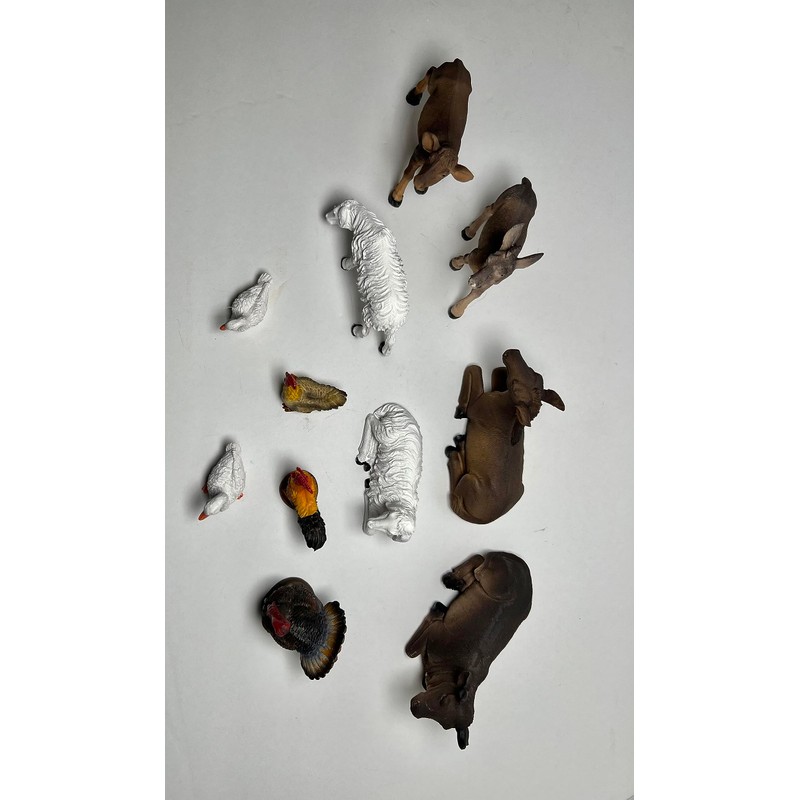 Nativity Set Animal Collection Holiday Home Decor Set of 11pcs