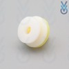 VVO Fasteners- Yellow Plastic Front Door Card Clips for Land