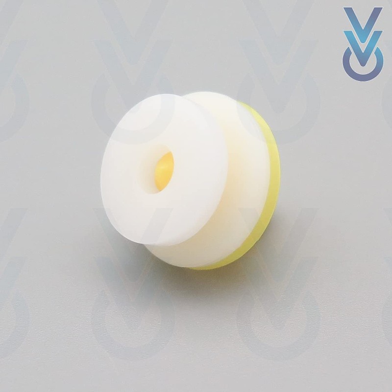 VVO Fasteners- Yellow Plastic Front Door Card Clips for Land