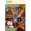 Outdoor timer - magical glow of lights automatically controlled -