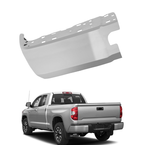 Left Rear Bumper End Cap Compatible with 2014-2021 Tundra W/o